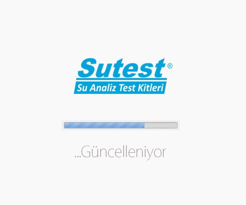 SUTEST Havuz Suyu Test Kiti (Tablet) AS Seri
