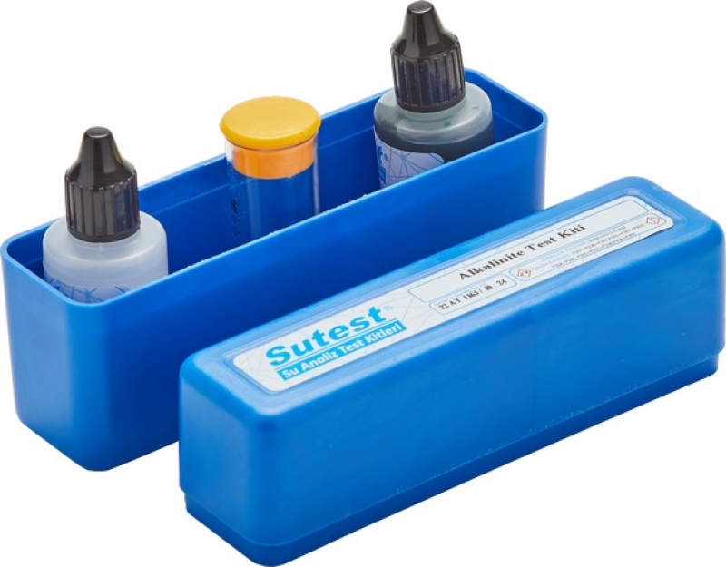 SUTEST Alkalinite Test Kiti (Titrimetrik) Damla Seri